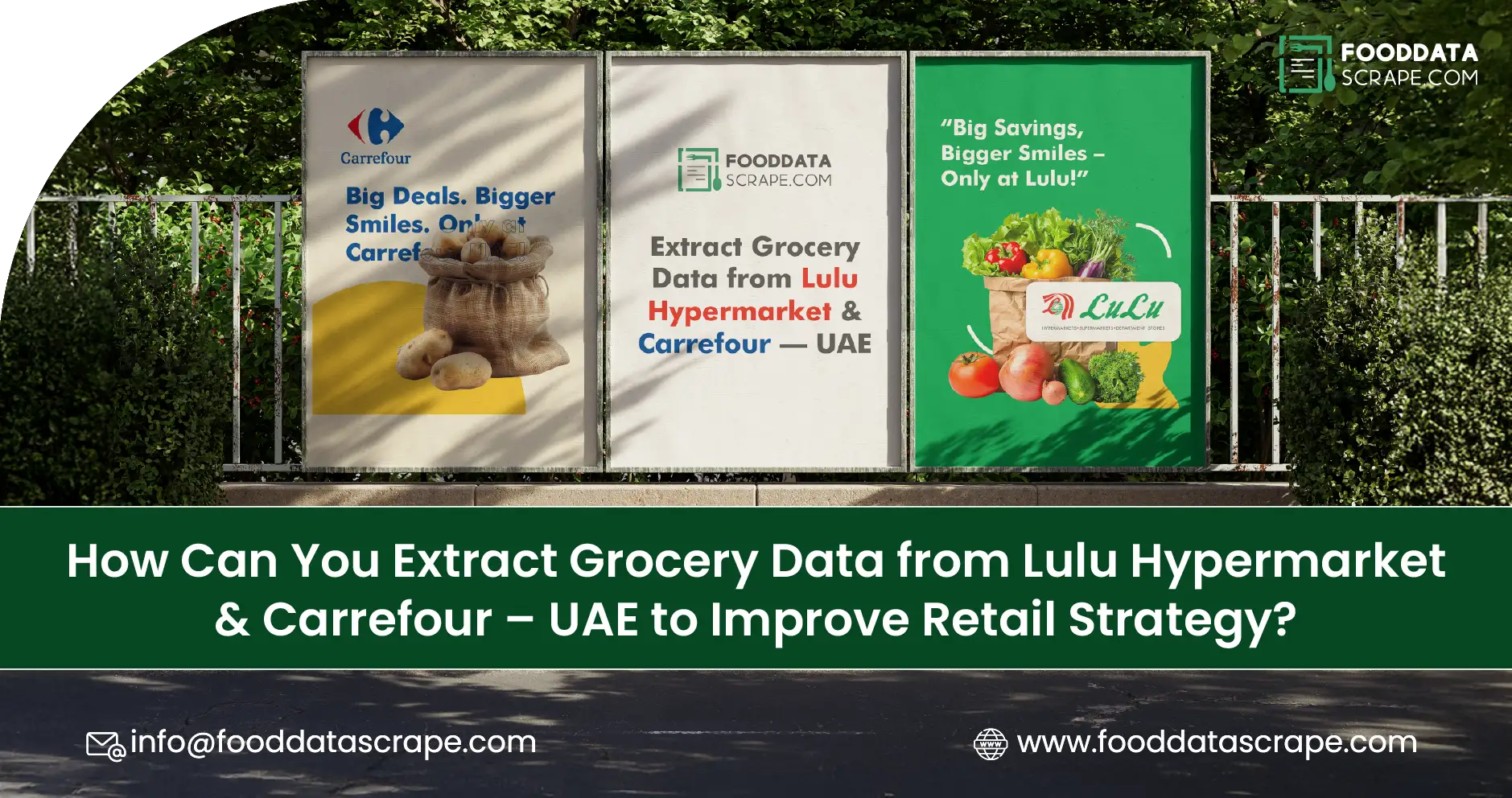 Extract Grocery Data from Lulu Hypermarket & Carrefour UAE